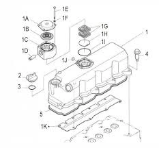 Cache Culbuteurs Avec Joint Sans Bouchon. Mini 55 Solé Diesel