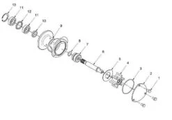 Corps De Pompe à Eau De Mer (seul) Solé Diesel