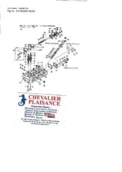 Culasse Pour Moteur 3GM30 3GM30C