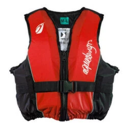 GILET AQUADESIGN OUTDOOR CLUB 70N ROUGE/NOIR -Bateaux Boutique gilet aquadesign outdoor club 70n rouge noir 1