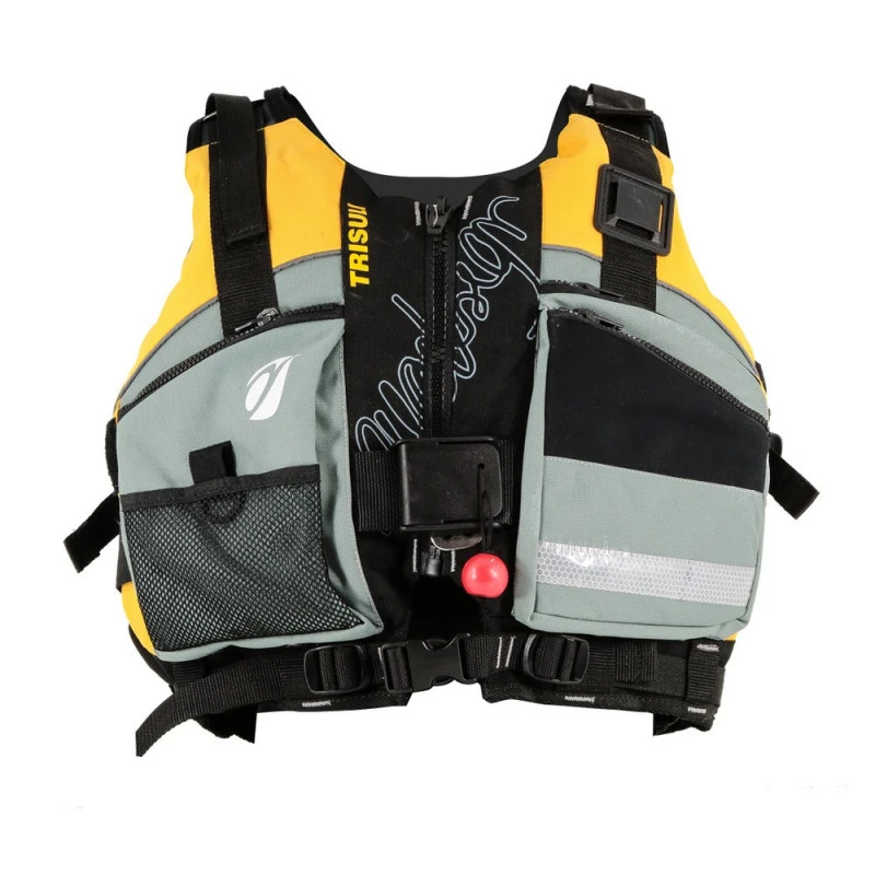 GILET AQUADESIGN TRISULI 70 N JAUNE 4 GILET AQUADESIGN TRISULI 70 N JAUNE – Image 2