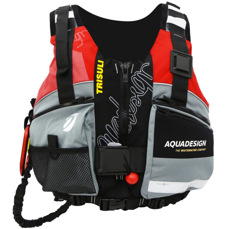 GILET AQUADESIGN TRISULI 70N ROUGE 4 GILET AQUADESIGN TRISULI 70N ROUGE – Image 2