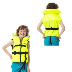 GILET DE FLOTTABILITE JOBE COMFORT BOATING JAUNE ENFANT -Bateaux Boutique gilet de flottabilite jobe comfort boating jaune enfant 1