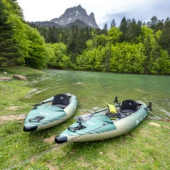 KAYAK GONFLABLE AQUA MARINA CALIBER PECHE 18 KAYAK GONFLABLE AQUA MARINA CALIBER PECHE -Bateaux Boutique kayak gonflable aqua marina caliber peche 4