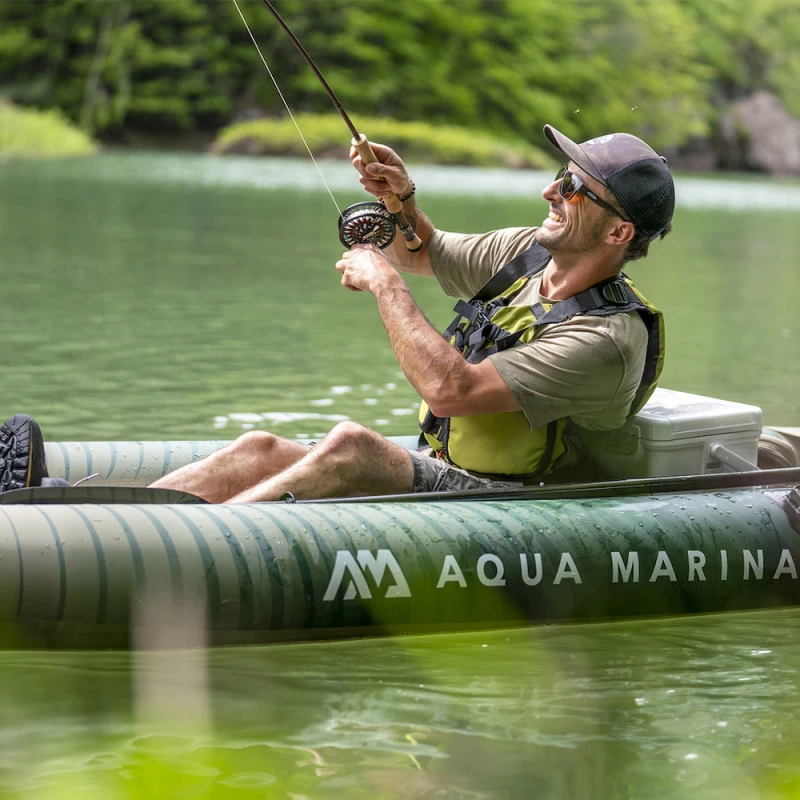 KAYAK GONFLABLE AQUA MARINA CALIBER PECHE 11 KAYAK GONFLABLE AQUA MARINA CALIBER PECHE – Image 9