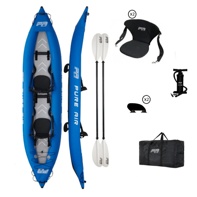 KAYAK GONFLABLE AQUA MARINA PURE AIR PLANCHER HP 2023 4 KAYAK GONFLABLE AQUA MARINA PURE AIR PLANCHER HP 2023 – Image 2