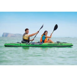 KAYAK GONFLABLE INTEX CHALLENGER K2 11 KAYAK GONFLABLE INTEX CHALLENGER K2 -Bateaux Boutique kayak gonflable intex challenger k2 2