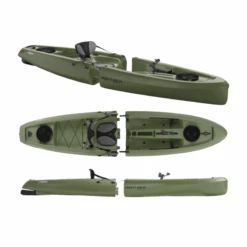 Kayak Modulable Point 65 Mojito SOLO Angler Peche Vert -Bateaux Boutique kayak modulable point 65 mojito solo angler peche vert 1