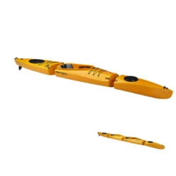 KAYAK MODULABLE POINT 65°N MERCURY GTX DUO JAUNE -Bateaux Boutique kayak modulable point 65n mercury gtx duo jaune 2