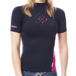 LYCRA JOBE RASHGUARD FEMME NOIR -Bateaux Boutique lycra jobe rashguard femme noir 1