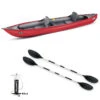 PACK KAYAK GUMOTEX THAYA 2 PLACES CONVERTIBLE ROUGE -Bateaux Boutique pack kayak gumotex thaya 2 places convertible rouge
