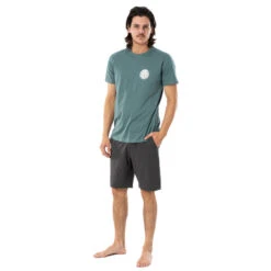 T-SHIRT RIP CURL WETTIE ESSENTIAL BLEU GRIS -Bateaux Boutique t shirt rip curl wettie essential bleu gris 3